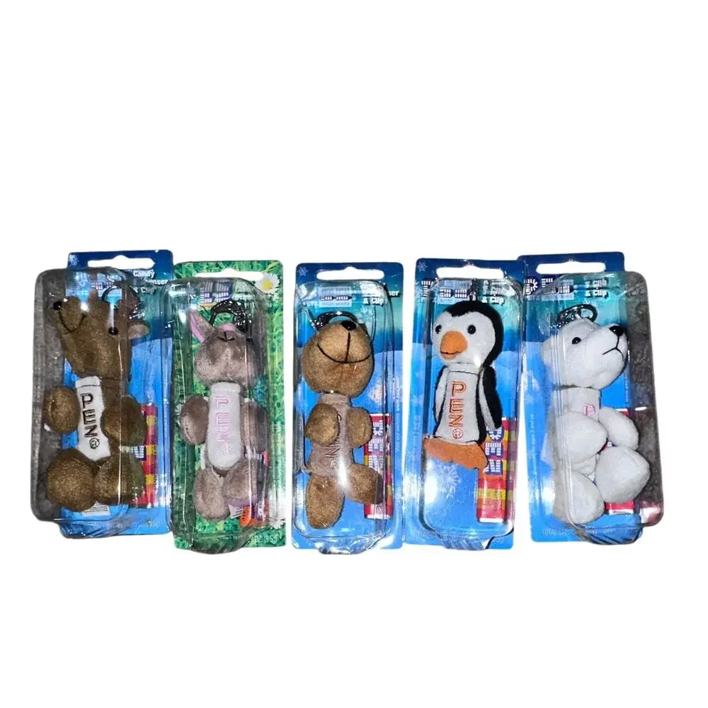 Pez Pets artic babies bundle dispenser keychains 2007 collectors item